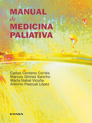 cover image of Manual de medicina paliativa